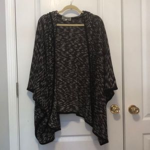 THE HANGER - Oversized Hooded Cardigan/Poncho